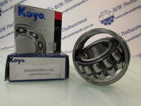 Фото1 Spherical roller bearing KOYO 22206RHRW33