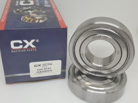 Фото1 Deep groove ball bearing CX 6308 ZZSS stainless steel