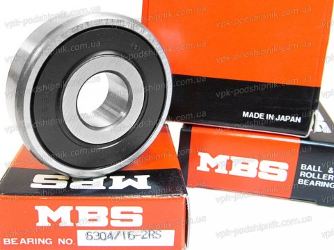 Фото1 Automotive ball bearing MBS 6304/16-2RS