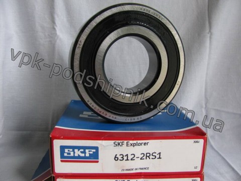Фото1 Deep groove ball bearing SKF 6312 2RS1