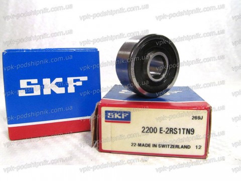 Фото1 Self-aligning ball bearing SKF 2200 E-2RS1TN9