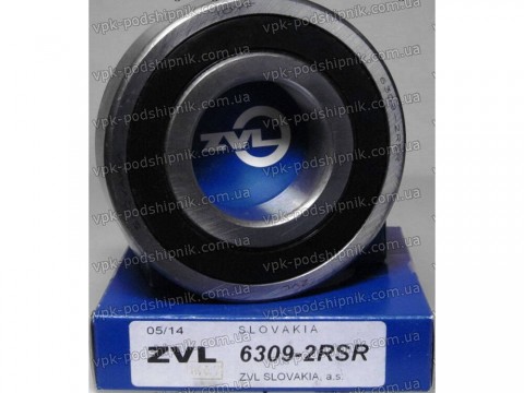 Фото1 Deep groove ball bearing ZVL 6309 RSR