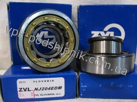 Фото1 Cylindrical roller bearing ZVL NJ204 EDM
