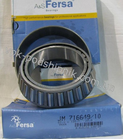 Фото1 Tapered roller FERSA JM716649/JM716610