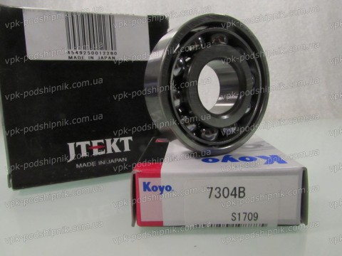 Фото1 Angular contact ball bearing KOYO 7304 B