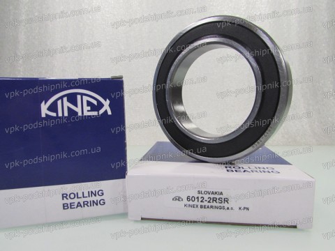 Фото1 Deep groove ball bearing KINEX 6012 2RSR