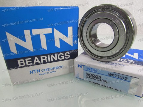 Фото1 Deep groove ball bearing NTN 6203 ZZ C3