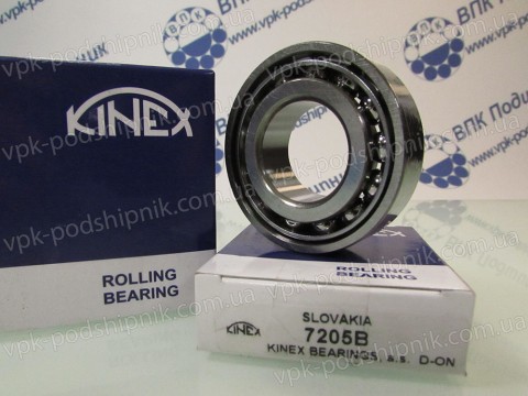 Фото1 Angular contact ball bearing KINEX 7205B