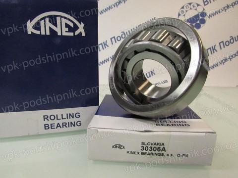 Фото1 Tapered roller KINEX 30306 single row tapered roller