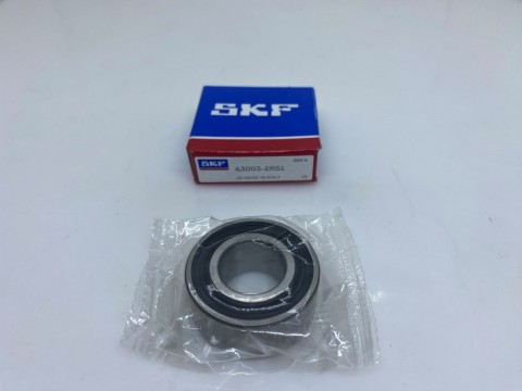 Фото1 Кульковий радіальний 63003 2RS SKF