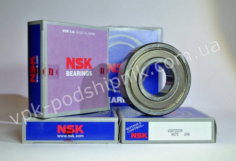 Фото1 Deep groove ball bearing NSK 6307 ZZ CM