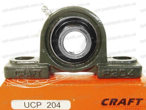 Фото1 Radial insert ball bearing CRAFT UCP 204