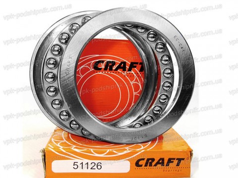 Фото1 Thrust ball bearing CRAFT 51126