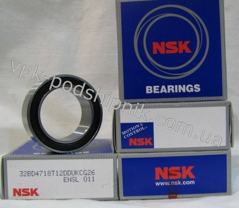 Фото1 Automotive air conditioning bearing NSK 32BD4718T12 DDU