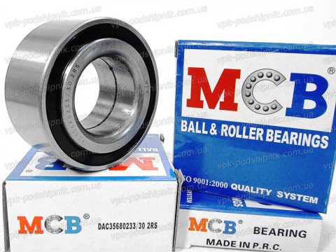 Фото1 Automotive wheel bearing MCB DAC35680233/30 2RS