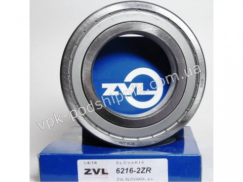 Фото1 Deep groove ball bearing ZVL 6216-2ZR