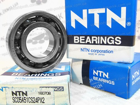 Фото1 Automotive ball bearing NTN SC05A51CS24PX1 25x52x13