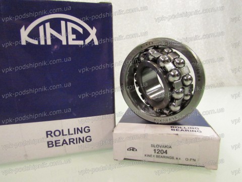 Фото1 Self-aligning ball bearing KINEX 1204