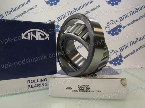 Фото1 Tapered roller KINEX 32210 single row tapered roller