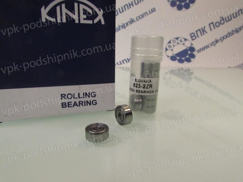 Фото1 Deep groove ball bearing KINEX 623 2ZR miniature single row deep groove ball