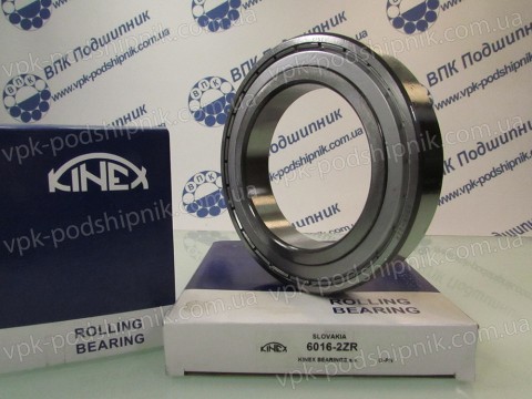Фото1 Deep groove ball bearing 80x125x22 KINEX 6016-2ZR