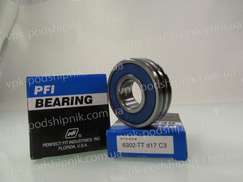 Фото1 Automotive ball bearing alternators 6302-TT d17 C3