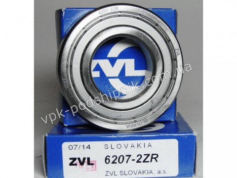 Фото1 Deep groove ball bearing ZVL 6207 2ZR