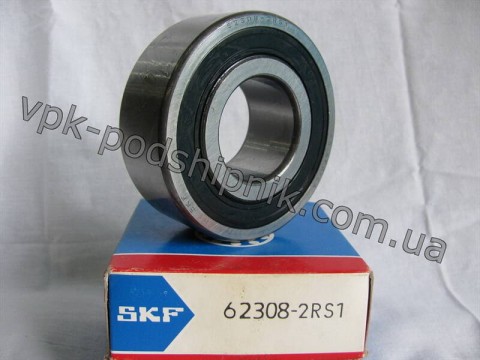 Фото1 Deep groove ball bearing SKF 62308 2RS1