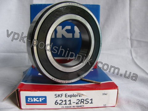 Фото1 Deep groove ball bearing SKF 6211-2RS1