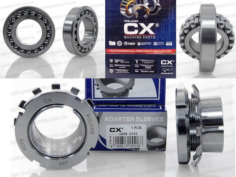 Фото1 Self-aligning ball bearing CX 1208K+H208 11207