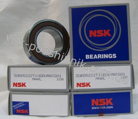 Фото1 Automotive air conditioning bearing NSK 30BD522