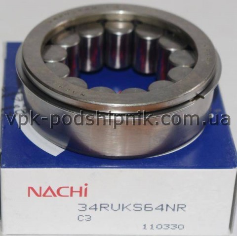 Фото1 Cylindrical roller bearing NACHI 34RUKS64 NR