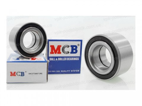 Фото1 Automotive wheel bearing MCB DAC37720037 2RS