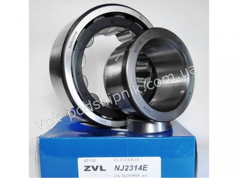 Фото1 Cylindrical roller bearing ZVL NJ2314 E 70x150x51