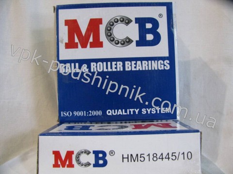 Фото1 Tapered roller MCB HM518445/HM518410