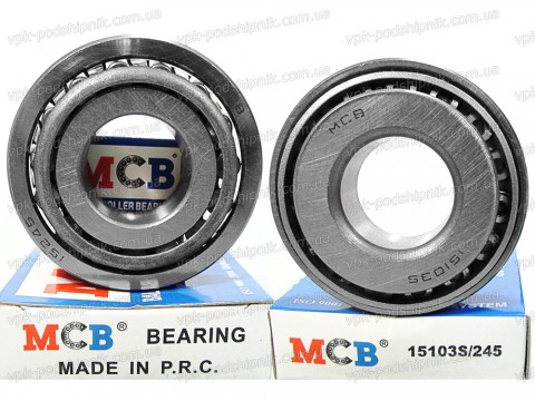Фото1 Tapered roller MCB 15103S/15245