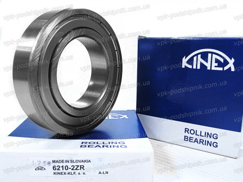 Фото1 Deep groove ball bearing KINEX 6210-2ZR
