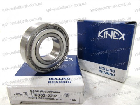 Фото1 Deep groove ball bearing KINEX 6002 2ZR