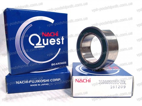 Фото1 Automotive air conditioning bearing NACHI 35BG05S16 35x55x20