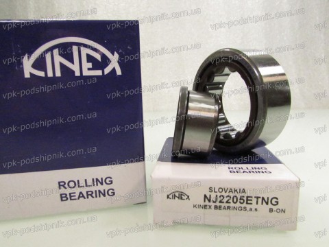 Фото1 Cylindrical roller bearing KINEX NJ2205ETNG