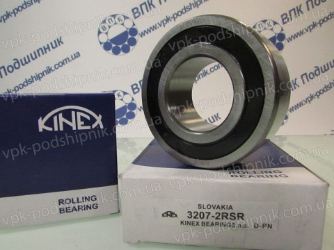 Фото1 Angular contact ball bearing KINEX 3207 2RSR
