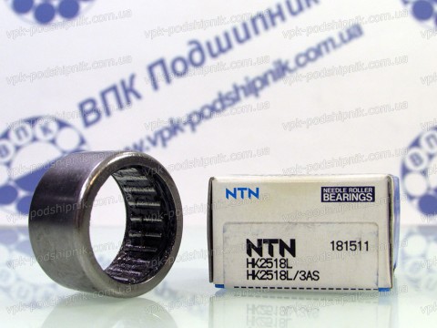Фото1 Needle roller NTN HK2518L/3AS 25x32x18
