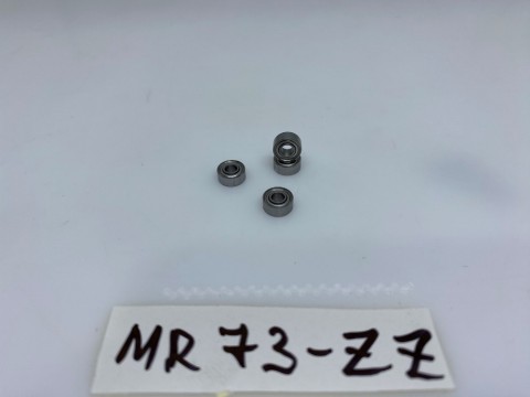 Фото1 Кульковий радіальний MR73 ZZ 3х7х2.5