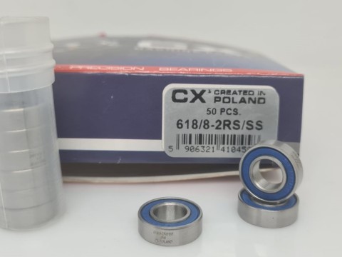 688 2RS/SS CX 618/8- 2RS/SS 688 2RS/SS CX 618/8- 2RS/SS