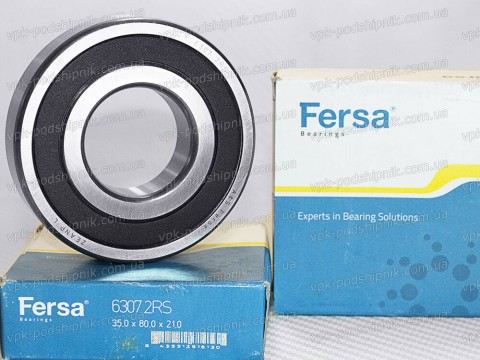 Фото1 Deep groove ball bearing FERSA 6307 2RS