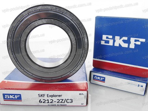 Фото1 Deep groove ball bearing SKF 6212-2Z/C3
