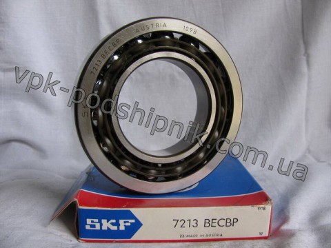 Фото1 Angular contact ball bearing SKF 7212 BECBP