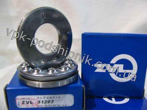 Фото1 Thrust ball bearing ZVL 51203