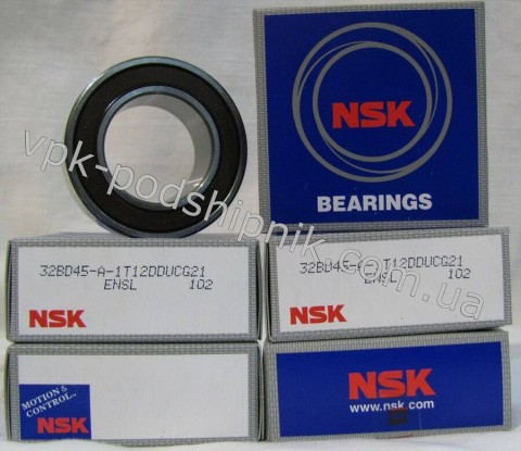 Фото1 Automotive air conditioning bearing NSK 32BD45