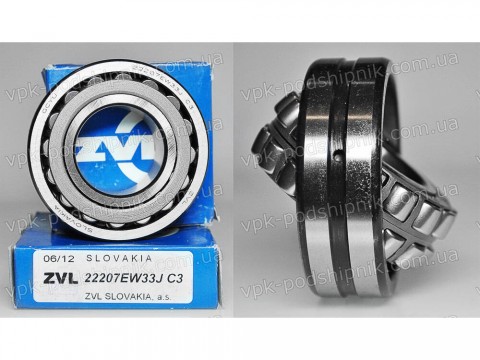 Фото1 Spherical roller bearing ZVL 22207 EW33JC3